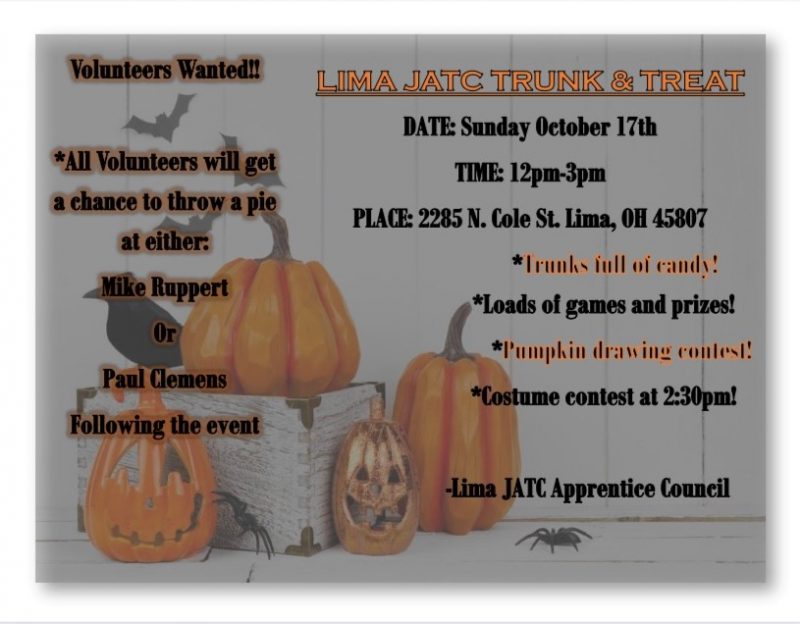 Volunteer Trunk Or Treat Ibew Local 32